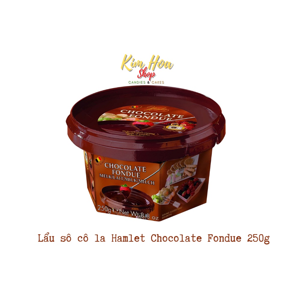 Tổng hợp các hương vị sô-cô-la Bỉ HAMLET chocolate - MADE IN BELGIUM