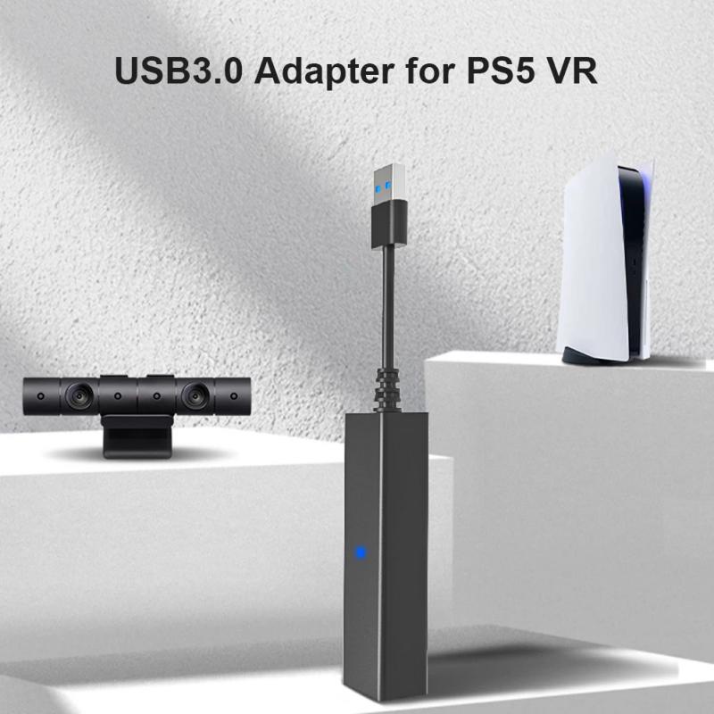 Đầu Nối VR Mini Camera Adapter Cho PS5 PS4 Máy Chơi Game Nam Sang Nữ Adapter Cáp USB 3.0 PSVR Sang P