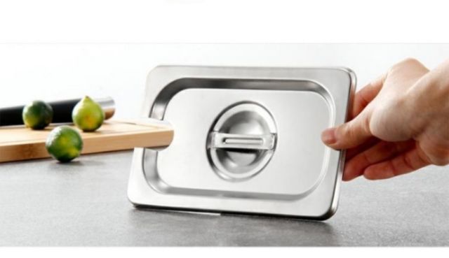 Nắp Khay Topping Các Size Bằng Inox