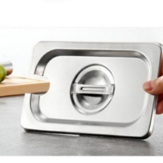 Nắp Khay Inox Đựng Thạch Topping Trà Sữa