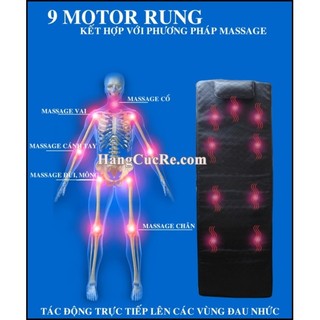 Nệm Massage toàn thân Lazybag LZ-332