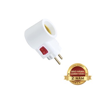 Đui đèn liền phích SOPOKA ĐLP123 có công tắc tiện lợi, an toàn
