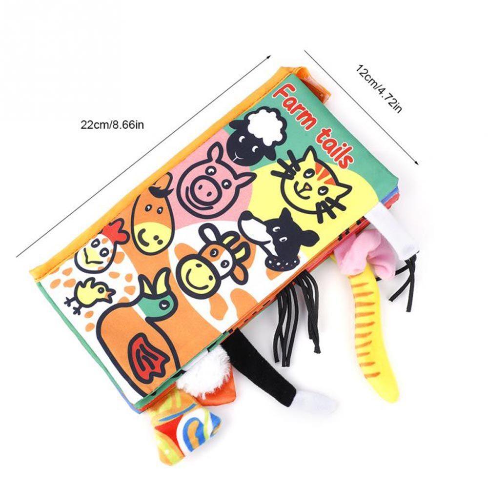 CLEVER Sách Vải Phát Triển Nhận Biết Rau Củ Quả Dành Cho Trẻ 0-3 Tuổi