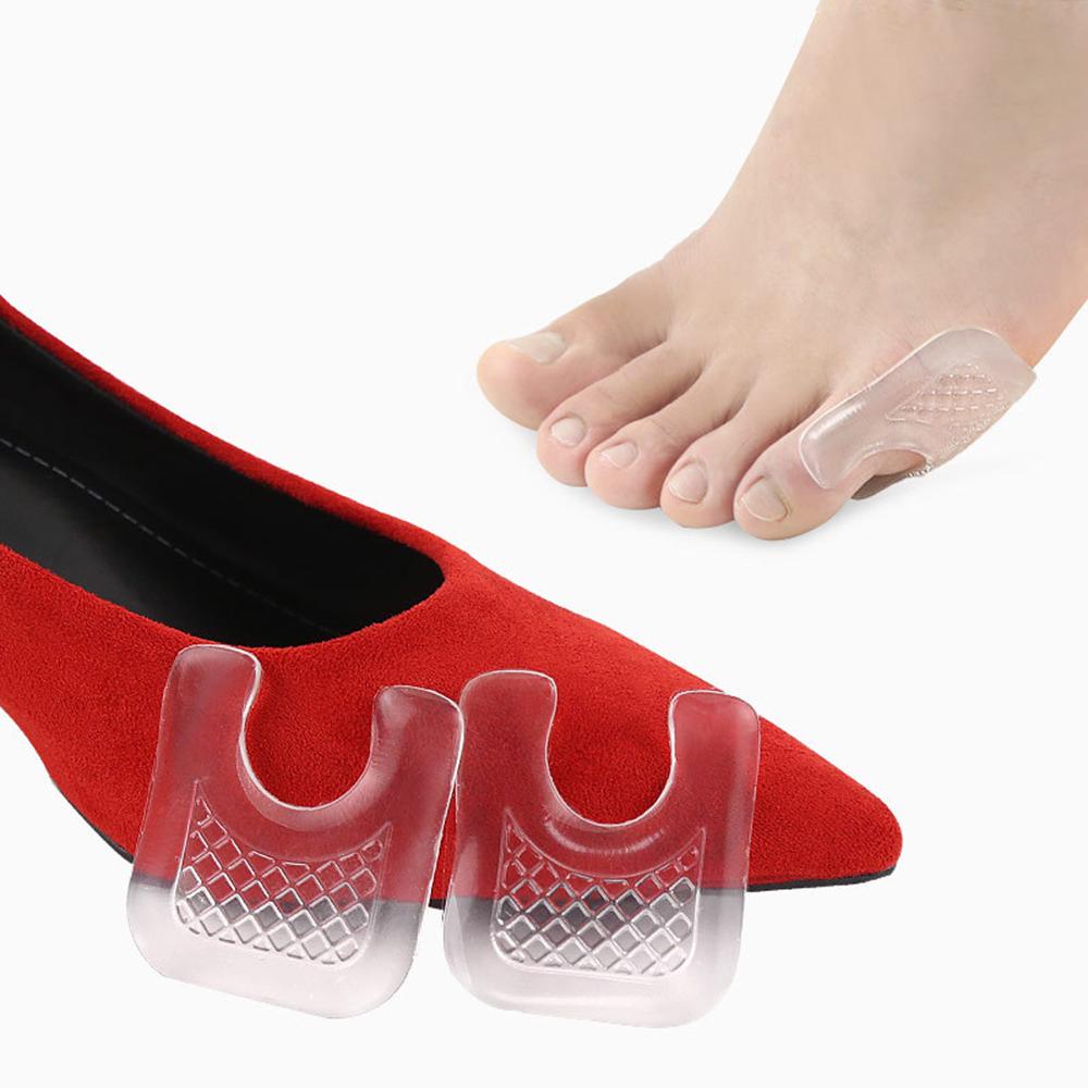 Đệm Gel Silicone Hình Chữ U Lót Ngón Chân Giảm Đau Chống Trượt