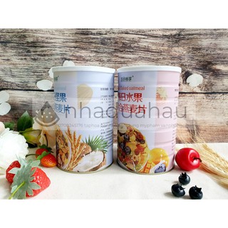 Một lon ngũ cốc ăn kiêng Hongkong 500g mix sữa chua khô trái cây ngũ cốc hạt