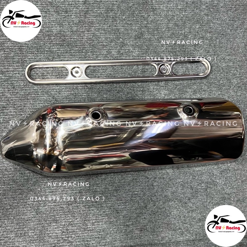 Che Pô SH 2009 - 2012 + nẹp pô inox