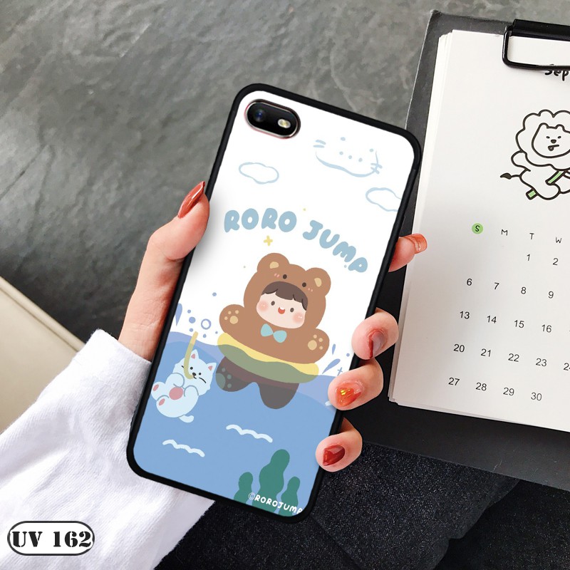 Ốp lưng nhám Oppo A1k - in hình