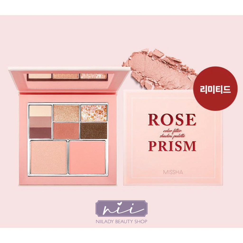 (HSD 1/10/2022) Bảng mắt, má hồng Missha Color Filter Shadow Palette