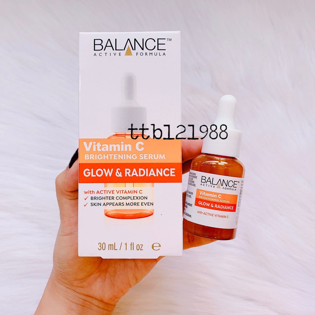 (tem phụ) SERUM BALANCE VITAMIN C TRẮNG DA Mờ Thâm Nám - Serum Dew&amp;Dew Vitamin C Trắng Da