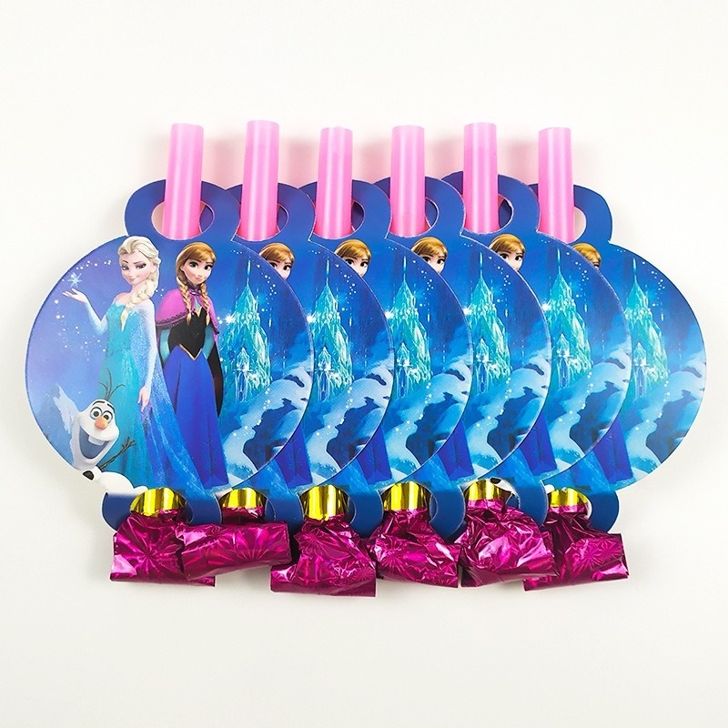 DISNEY Ly Dùng Một Lần Họa Tiết Công Chúa Frozen Dễ Thương Cho Bé Gái