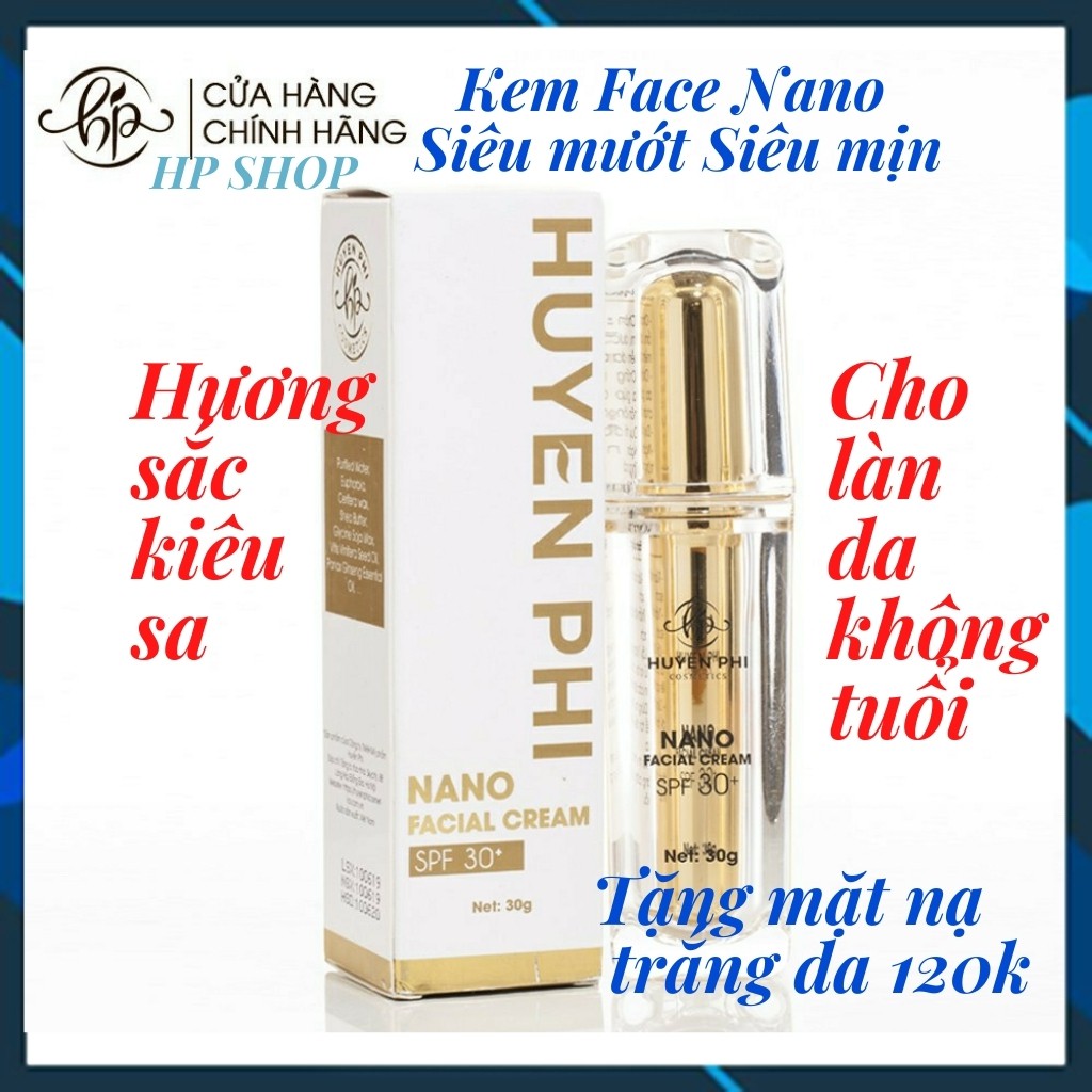 Kem Face Nano♥️HÀNG CAO CẤP♥️Kem Face Nano Huyền Phi - Mền mịn siêu mướt | BigBuy360 - bigbuy360.vn