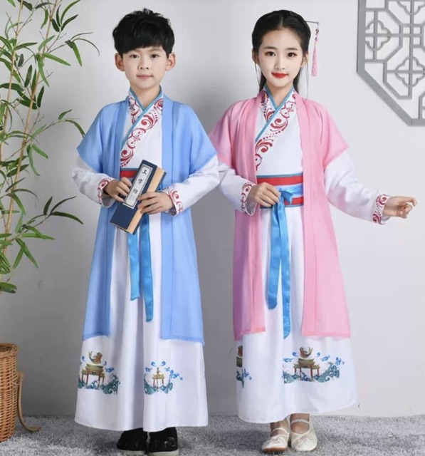 Hán phục cổ trang trẻ em trang phục cho bé