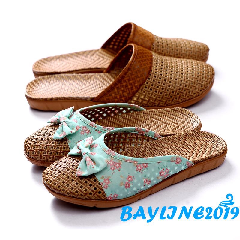 Dép thiết kế thoải mái phối nơ đơn giản thời trang