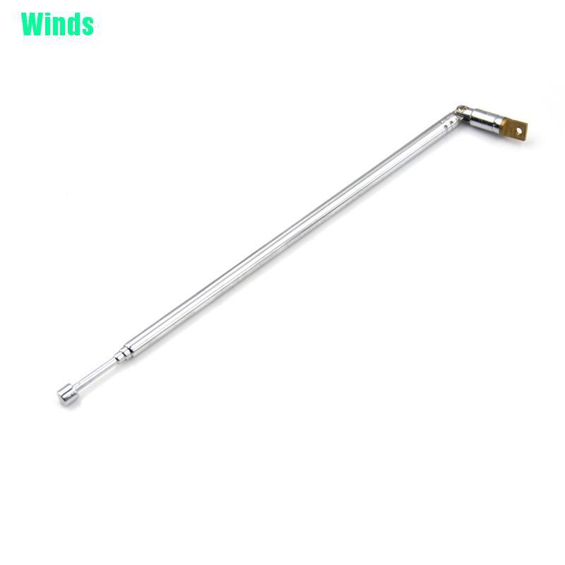 (Gió) Ăng-ten kính thiên văn vô tuyến Am Fm Full Channel bằng kim loại Chiều dài 63Cm 4 phần