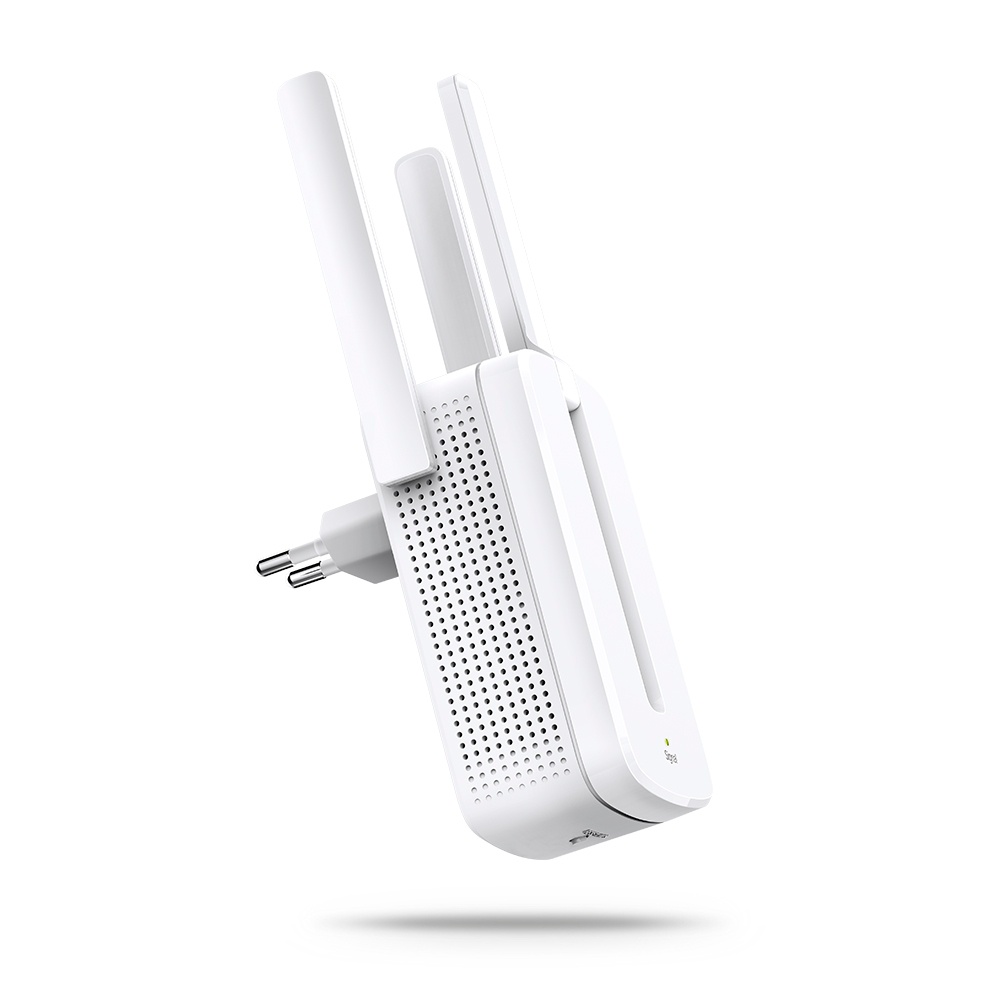 Bộ kích sóng wifi Mercusys MW300re 3 râu cực mạnh - Bảo hành chính hãng 12 tháng