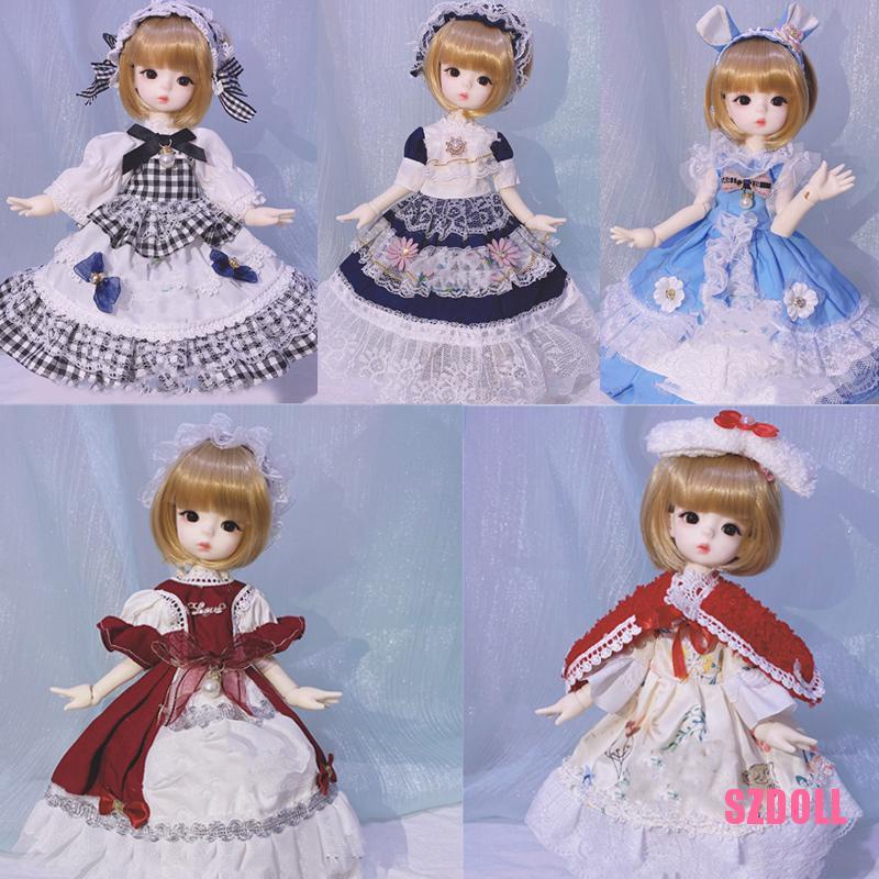 Đầm Lolita Cho Búp Bê BJD Tỷ Lệ 1/6