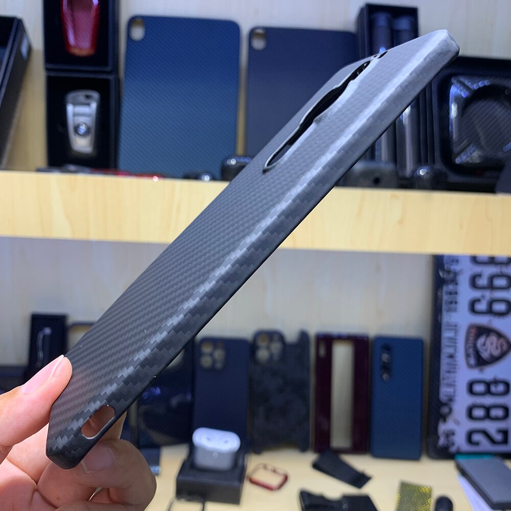 Ốp Điện Thoại Sợi carbon Siêu Mỏng Chống Rơi Cho Sony xperia pro-i