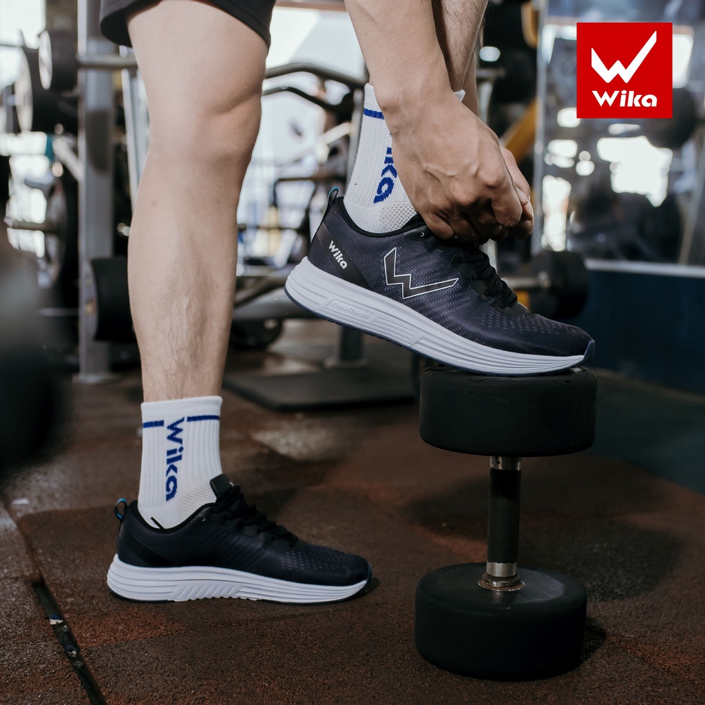 Giày Chạy Bộ Nam Wika Crossx, Giày Thể Thao Tập Gym Đi Bộ Siêu Nhẹ