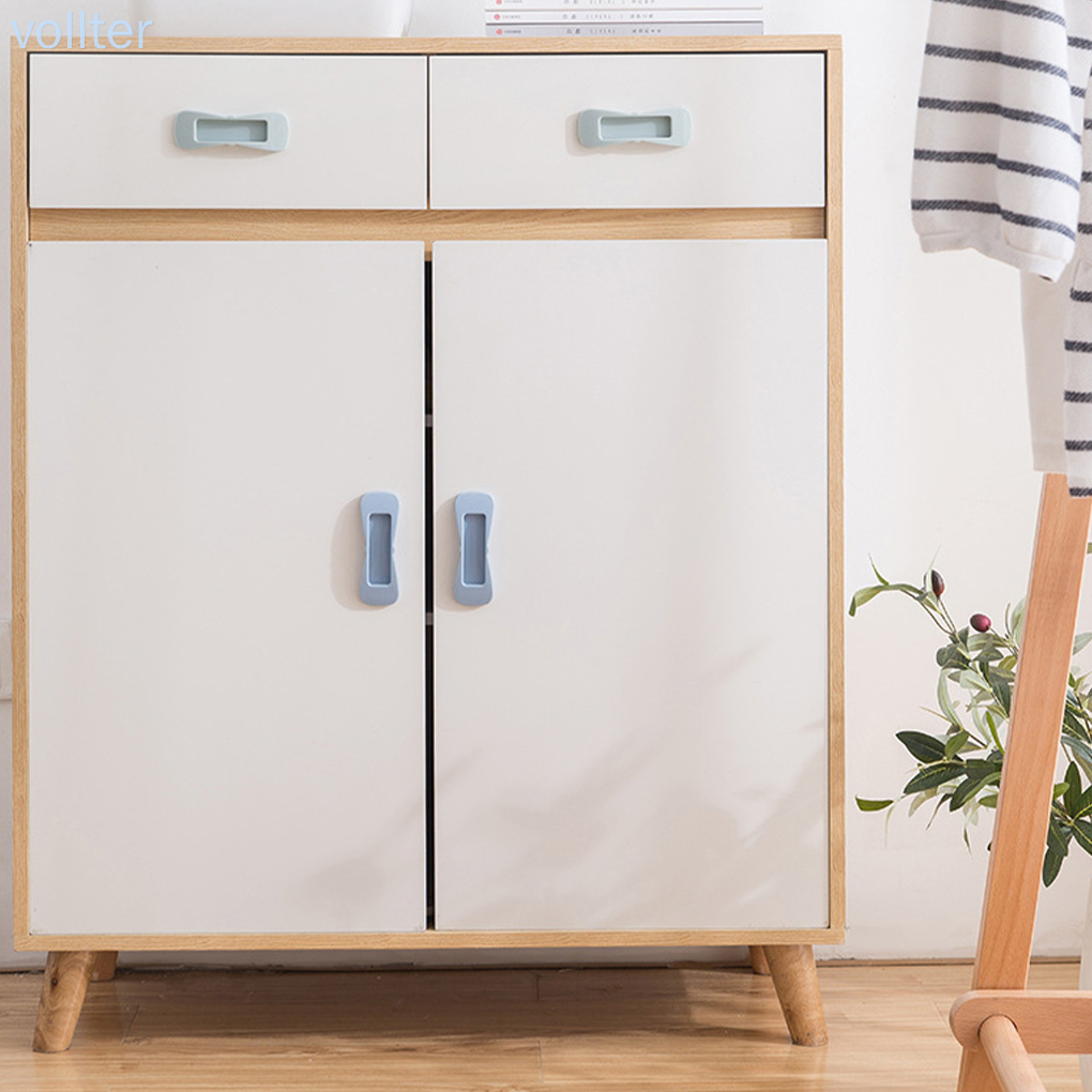 Set 2 Tay Cầm Kéo Cửa Bằng Nhựa Tiện Lợi