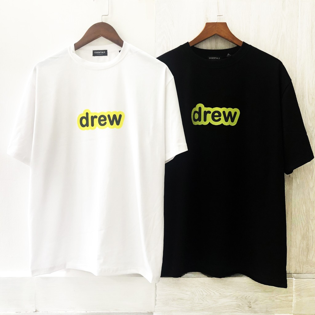 áo thun nam nữ DREW version2, áo thun tay lỡ nam nữ unisex , Dricco_offcial