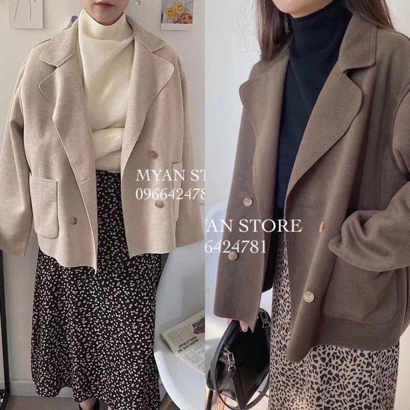 bán sỉ áo dạ mangto nữ