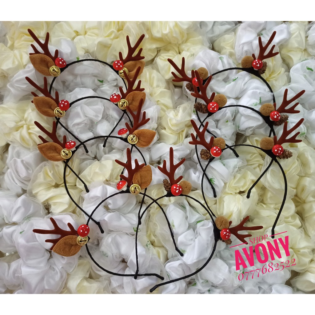 🦌 Cài noel - Cài sừng hươu đính icon phong cách 2021