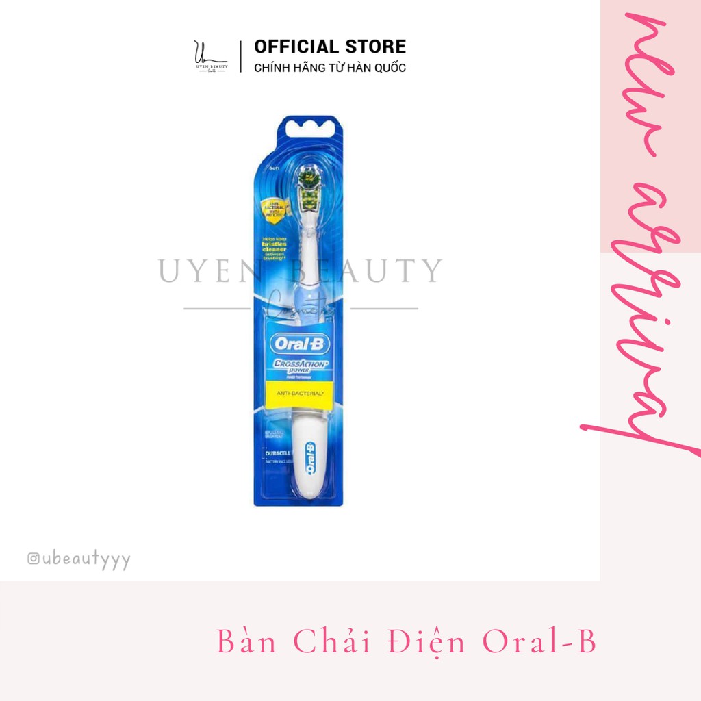 [ Hàng Chính Hãng - Kèm Bill ] Bàn Chải Điện Oral-B Crossaction Power