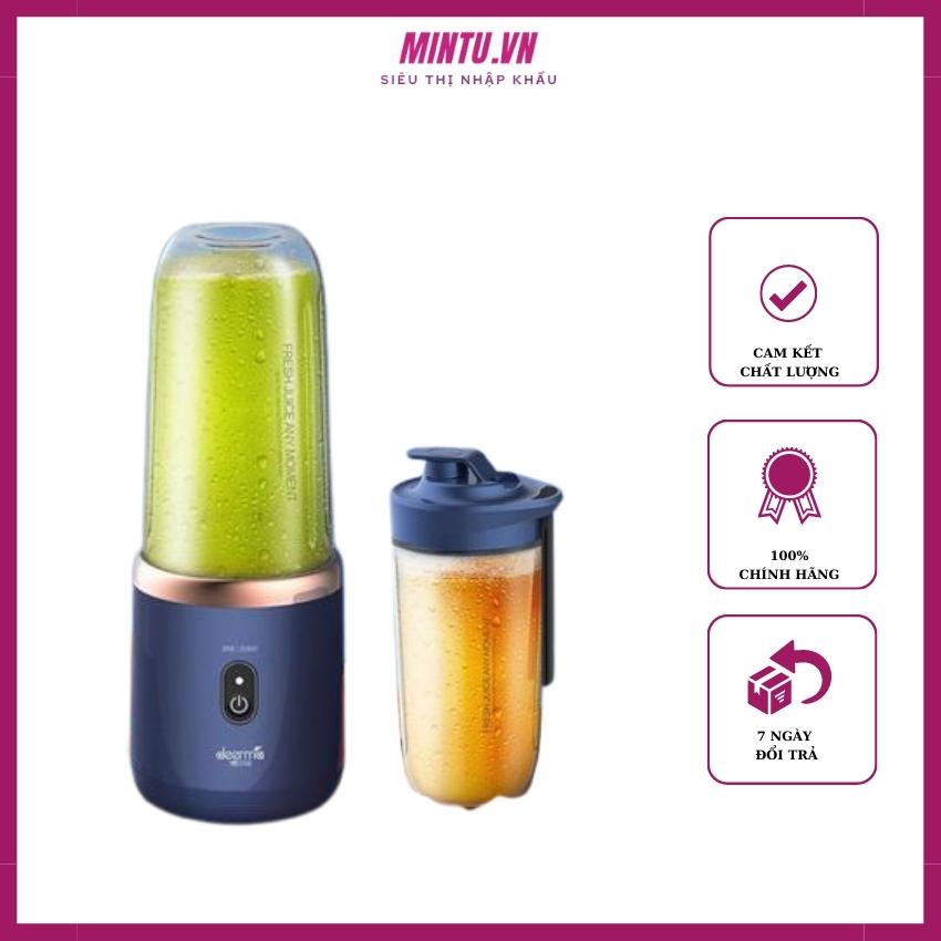 Máy Xay Sinh Tố Đa Năng Juicing Cup 300ML Cầm Tay 6 Lưỡi Sử Dụng Pin Sạc Cổng USB Siêu Tiện Lợi