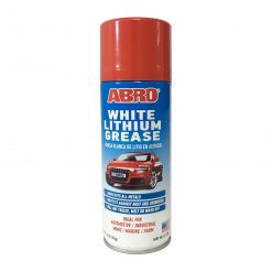 Chai xịt mỡ bò nước Abro White Lithium Grease 284g