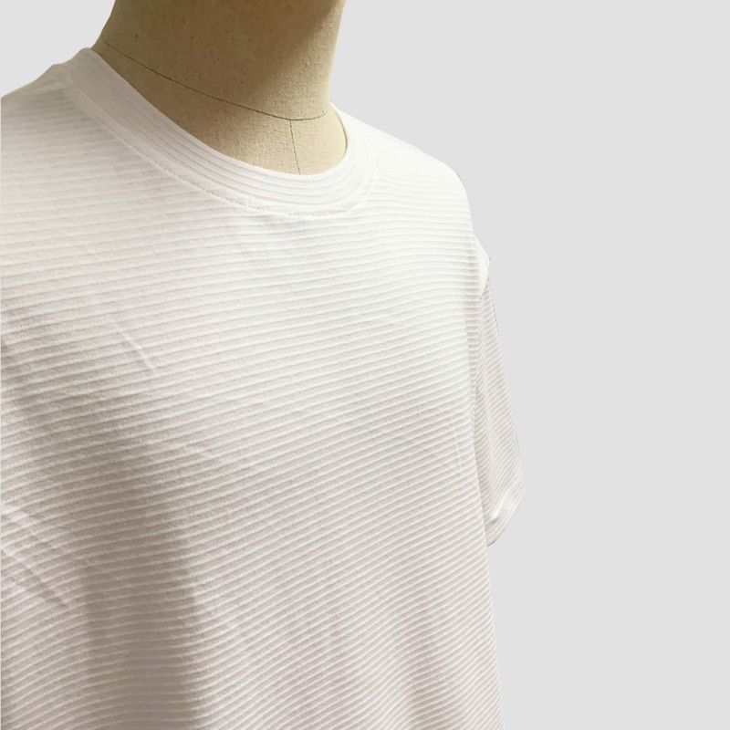 #386 Áo thun trắng sọc | BigBuy360 - bigbuy360.vn