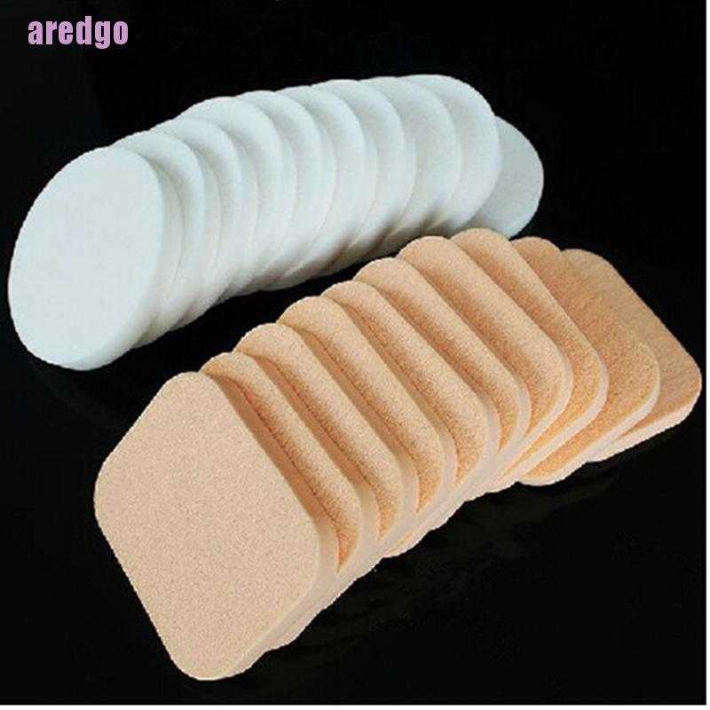 [Hàng mới về] Set 10 mút tán kem nền/ phấn mềm mại tiện dụng