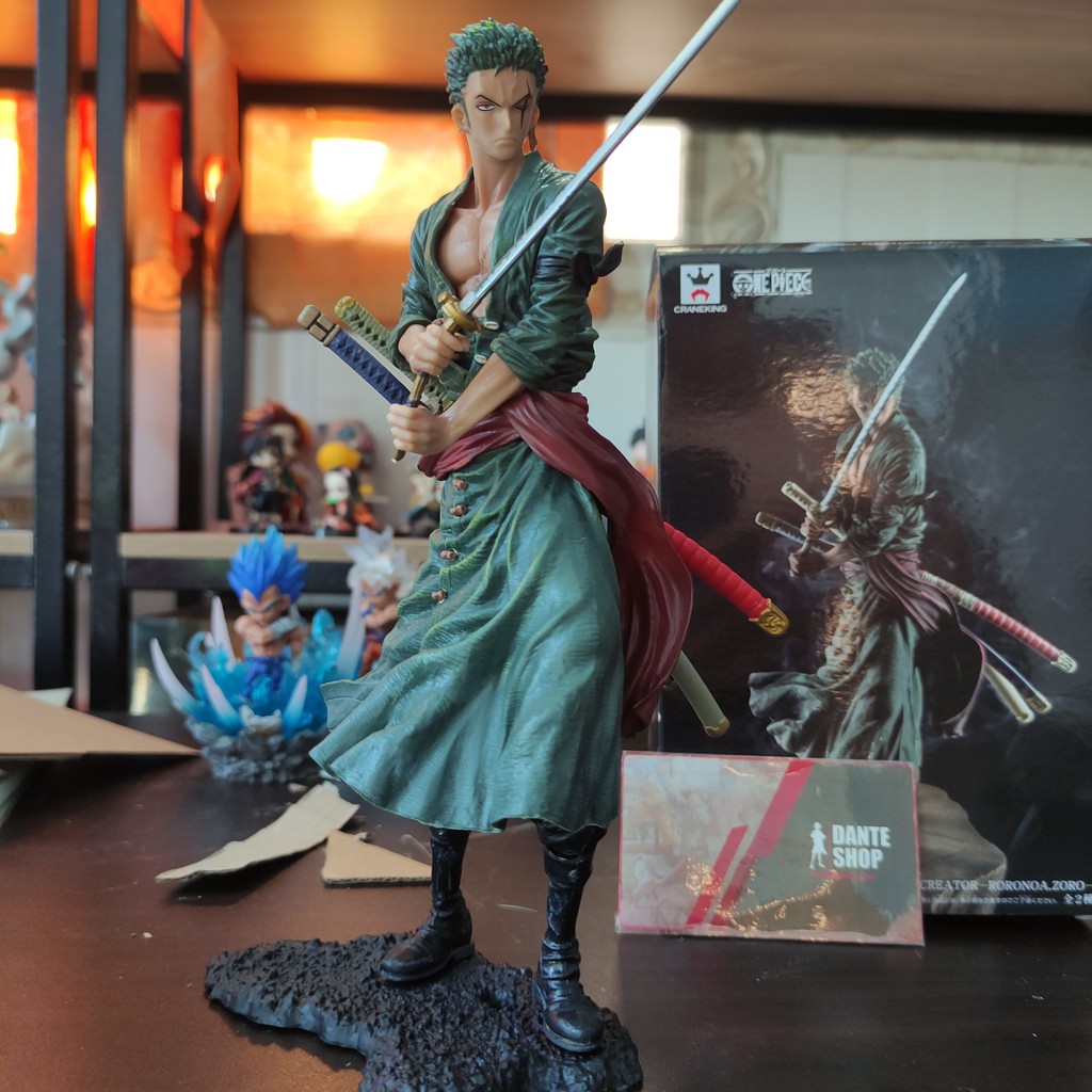 Mô hình One Piece Zoro Creater 20cm fullbox