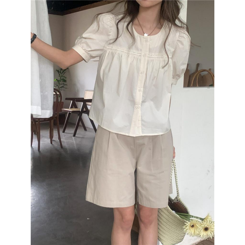 Áo Sơ Mi Dáng Rộng Ngắn Tay Thời Trang Sành Điệu 62889