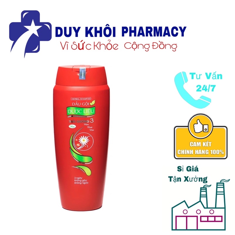 Dầu gội Dược Liệu Thái Dương 3