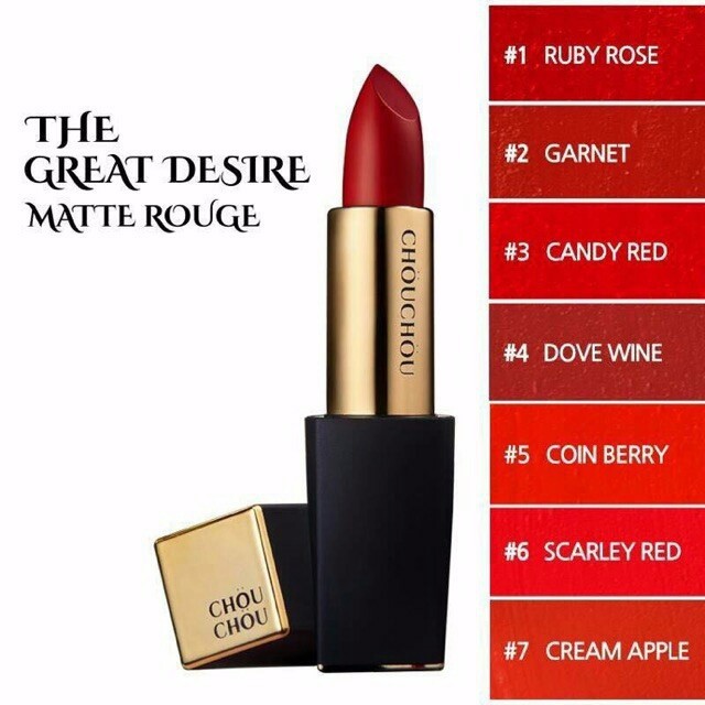 Son Thỏi Chou Chou The Great Desire Matte Rouge