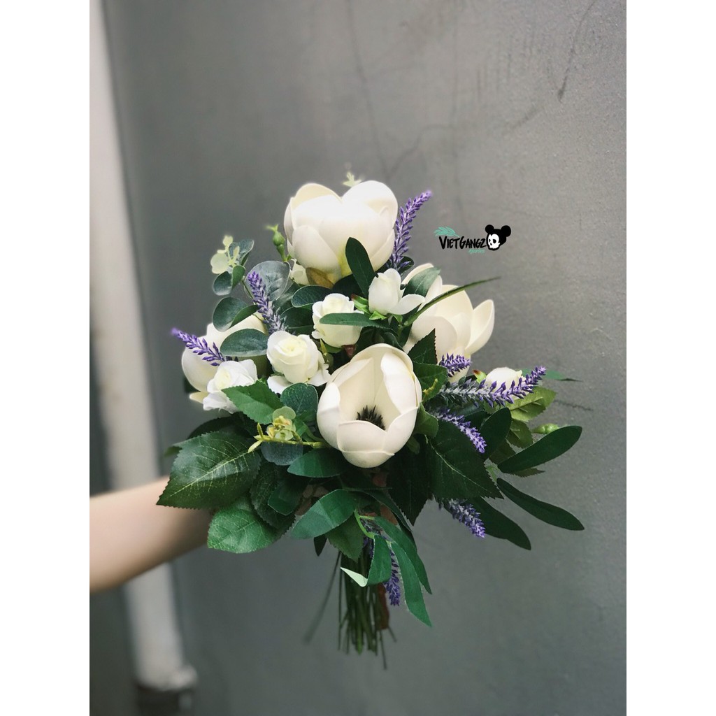 HOA LỤA - Hoa cầm tay cao cấp