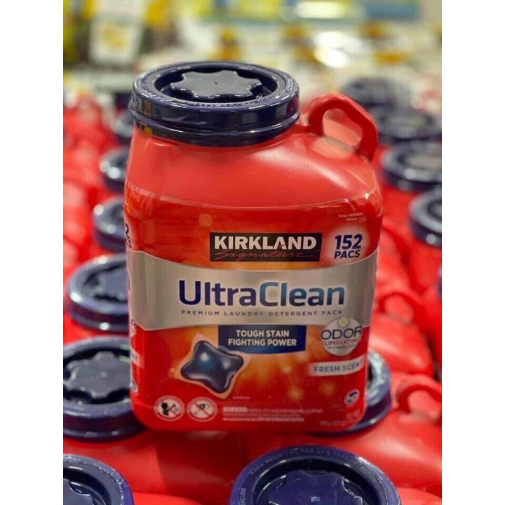 Viên Giặt Kirkland Signature Ultra Clean 152 Viên