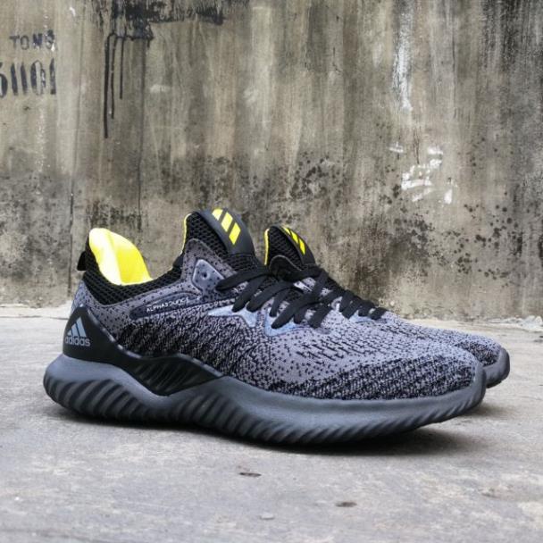 [Fullbox] Giầy Alphabounce đen phối vàng nam - HỖ TRỢ ĐỔI TRẢ TRONG 15 NGÀY ! : : ' . .