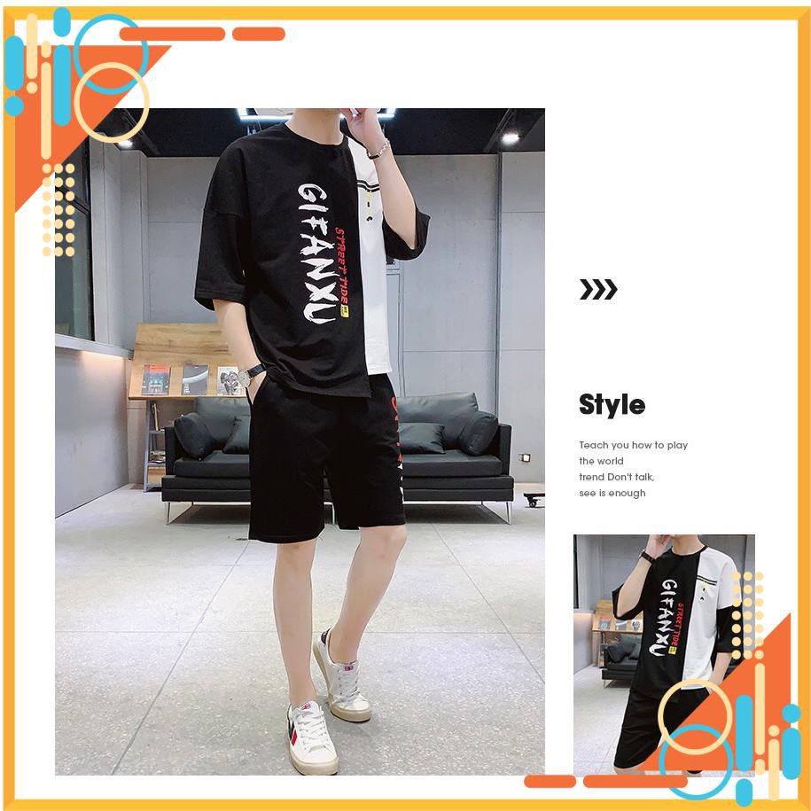 Quần áo hè nam cotton, áo cộc tay, quần đùi, áo phôn đẹp thoáng mát, chất liệu cotton thấm hút mồ hôi, siêu mềm mịn ngầu | BigBuy360 - bigbuy360.vn