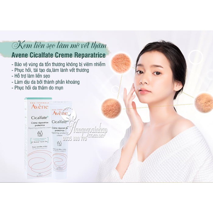 Kem Avene Cicalfate tái tạo phục hồi da