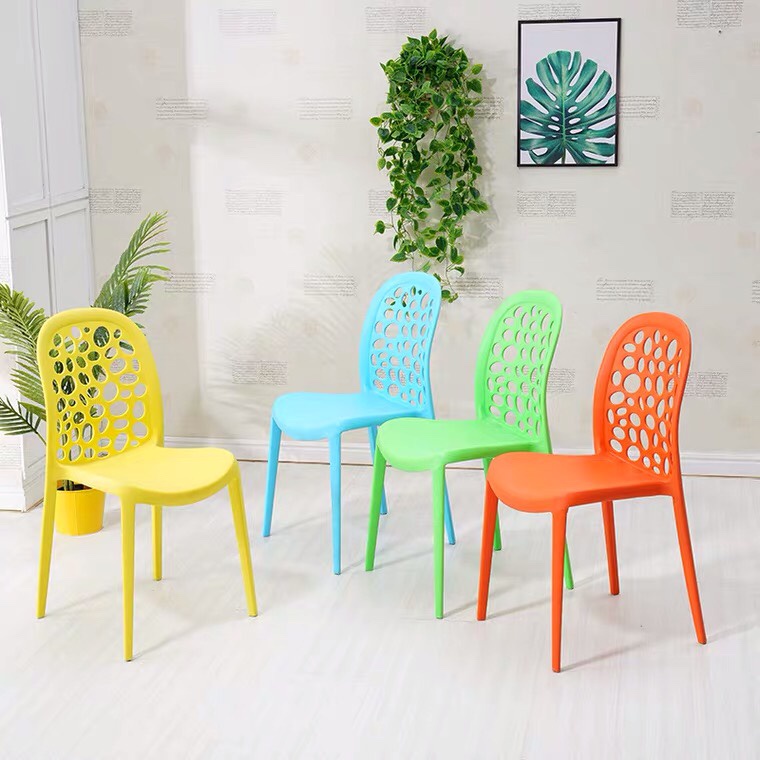 Ghế nhựa cafe, văn phòng, ghế ăn, đúc nguyên khối giá tốt S3010