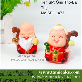 Phụ kiện trang trí- Ông Thọ, Bà Thọ