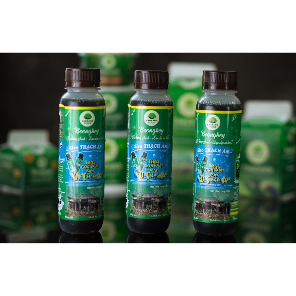 Siro thạch An mát lành - Chai 300ml