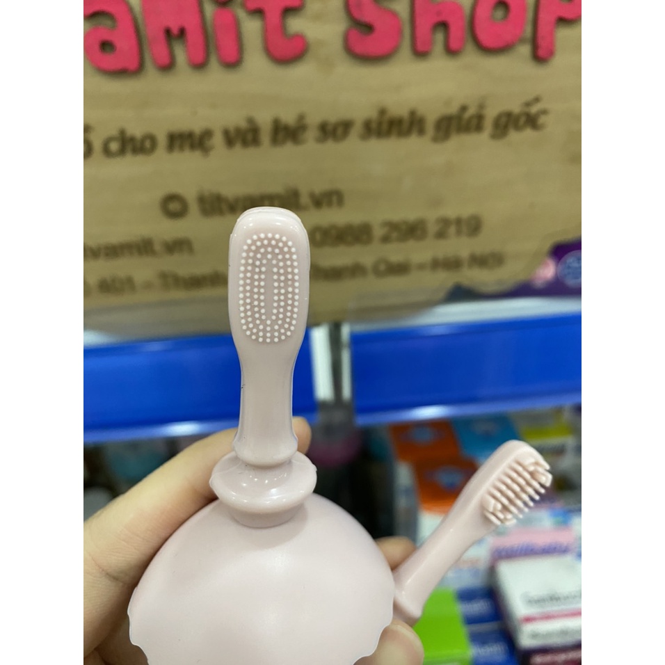 [CHÍNH HÃNG] Bàn Chải Đánh Răng Tobe, bàn chải đánh răng silicon cho bé