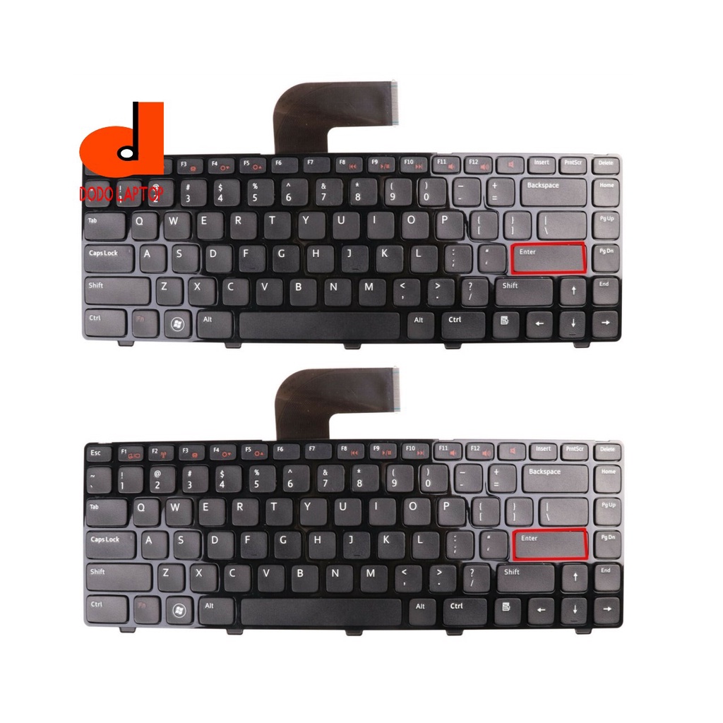 Bàn Phím Laptop DELL N4110 4050 5050 4349 3520 4040 3460 V131 2420, US keyboard laptop