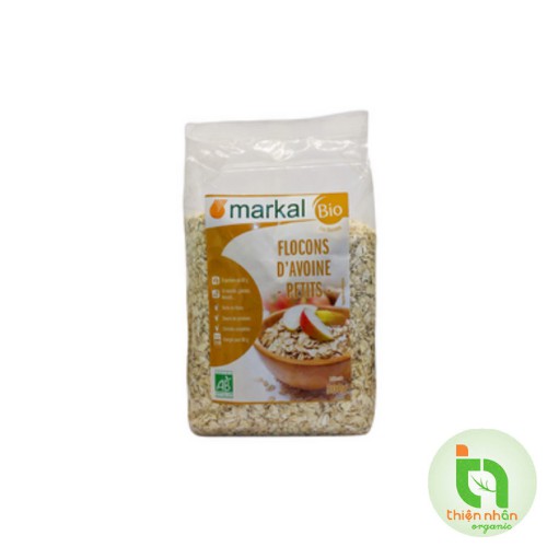 Yến mạch cán mỏng hữu cơ Markal 500g