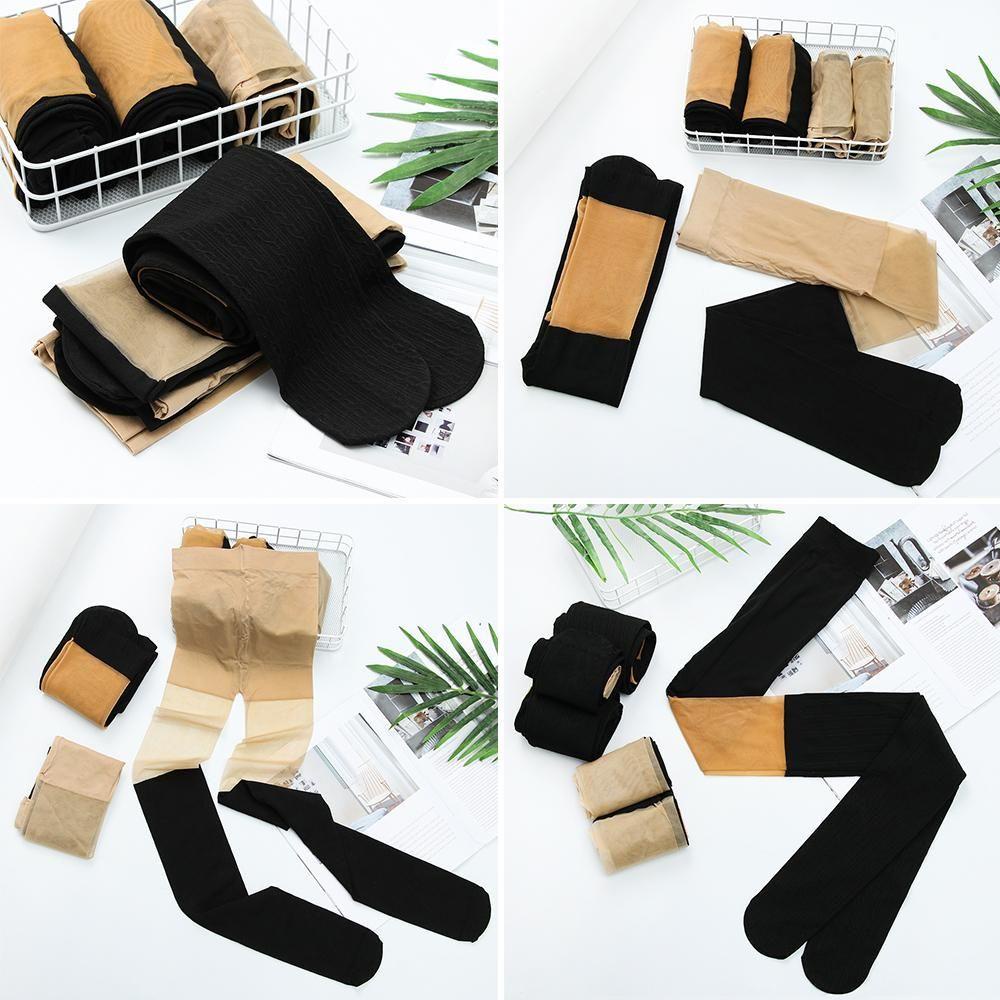 Quần Tất Dài Dạng Xoắn Màu Đen Gợi Cảm Thời Trang Cho Nữ