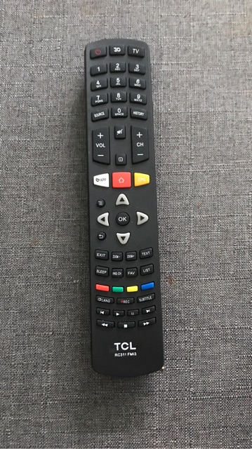 Remote điều khiển tivi TCL- có bảo hành- tặng pin