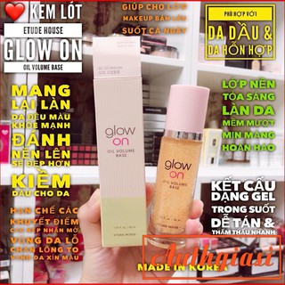 Kem lót Glow On Base 30ml bắt sáng căng bóng da