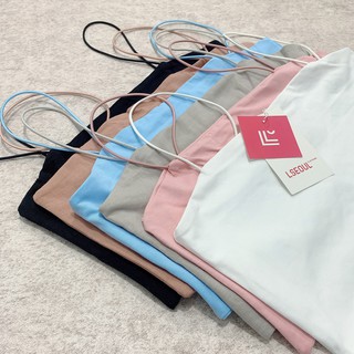 ÁO CROPTOP 2 DÂY TRƠN